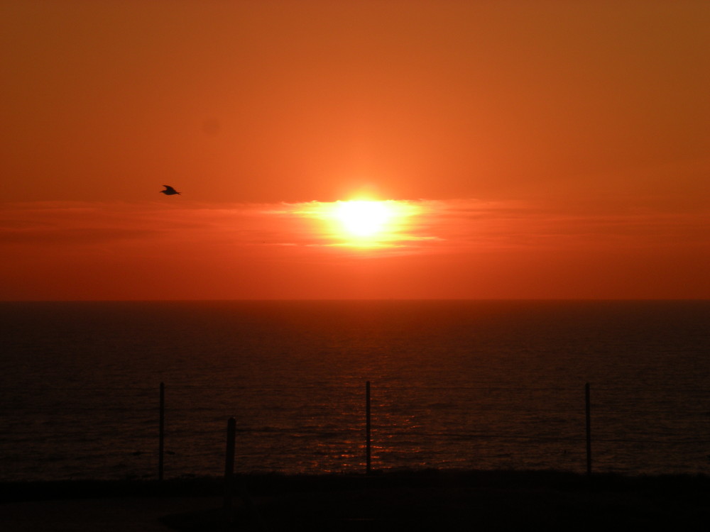 Sonnenuntergang Helgoland 2