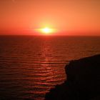 Sonnenuntergang Helgoland