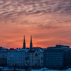 Sonnenuntergang Helsinki