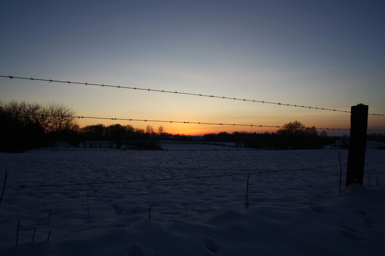 Sonnenuntergang Hermannshöhe