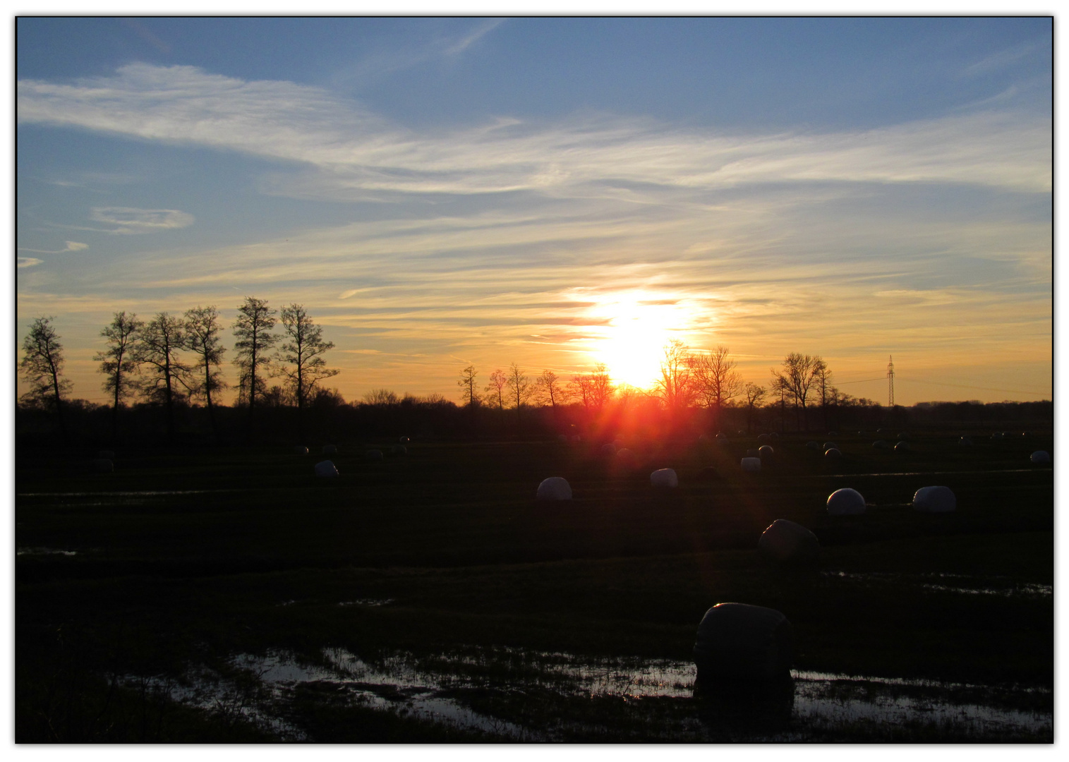 Sonnenuntergang ... heute ...