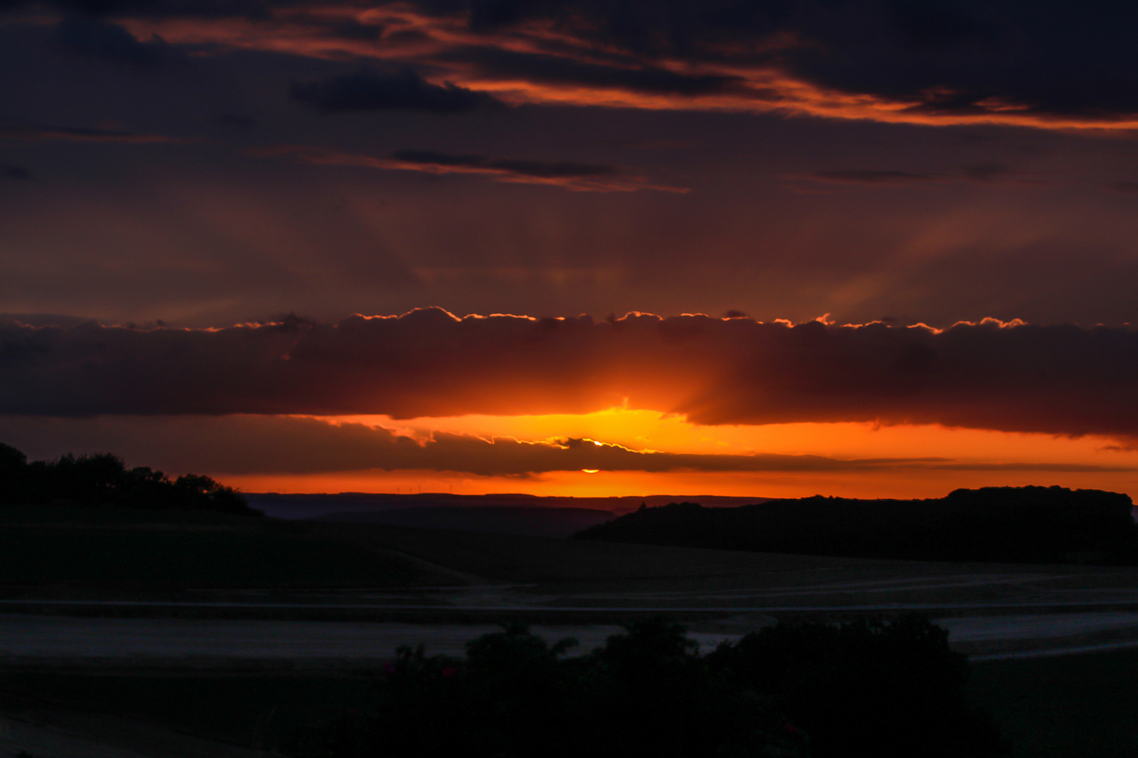 Sonnenuntergang heute Abend