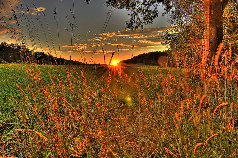 Sonnenuntergang heute Abend