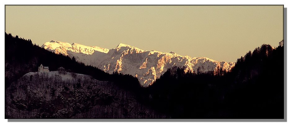 Sonnenuntergang heute abend ...