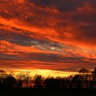 Sonnenuntergang heute gegen 16:15 Uhr