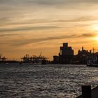 Sonnenuntergang HH Hafen