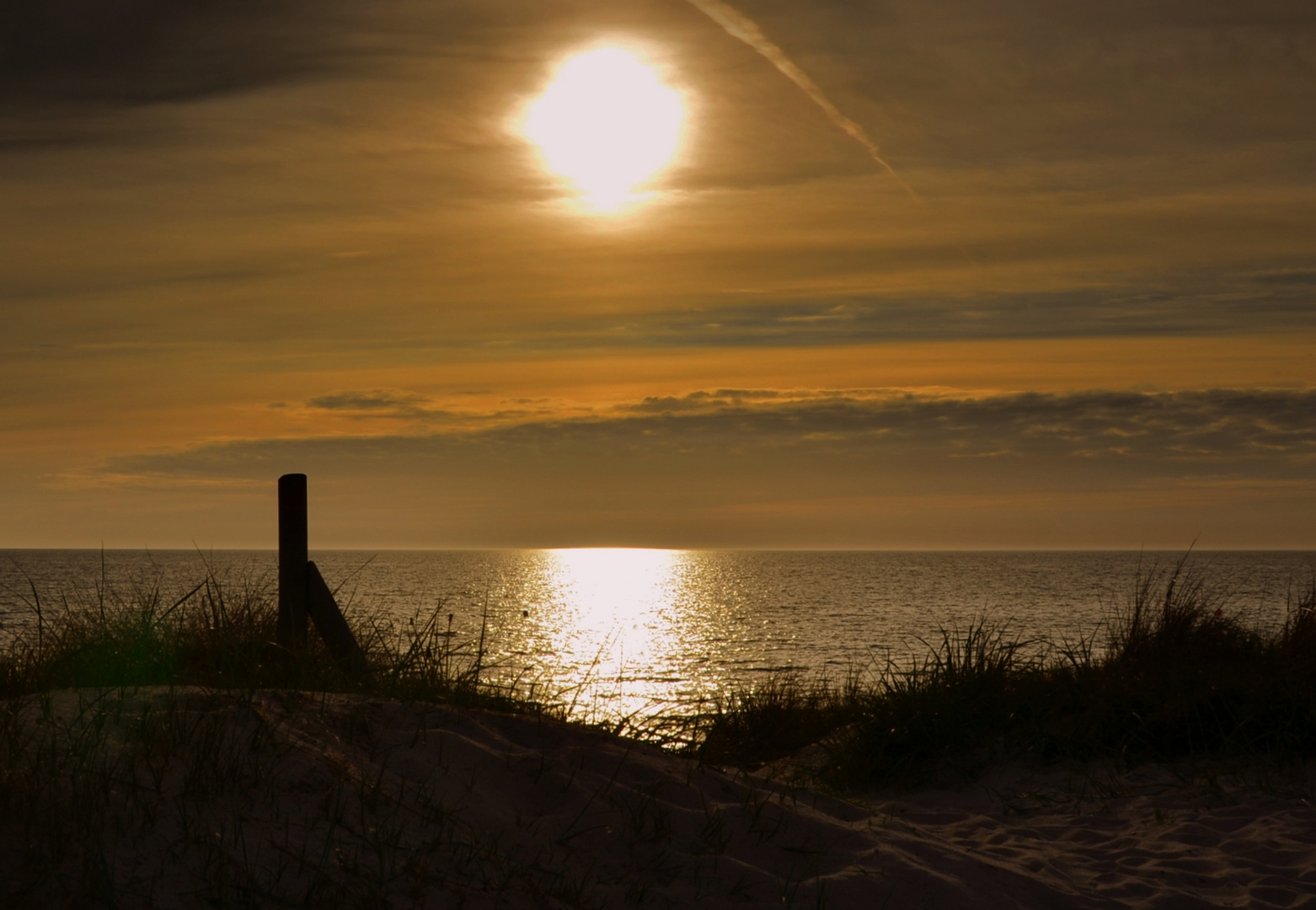 Sonnenuntergang Hiddensee