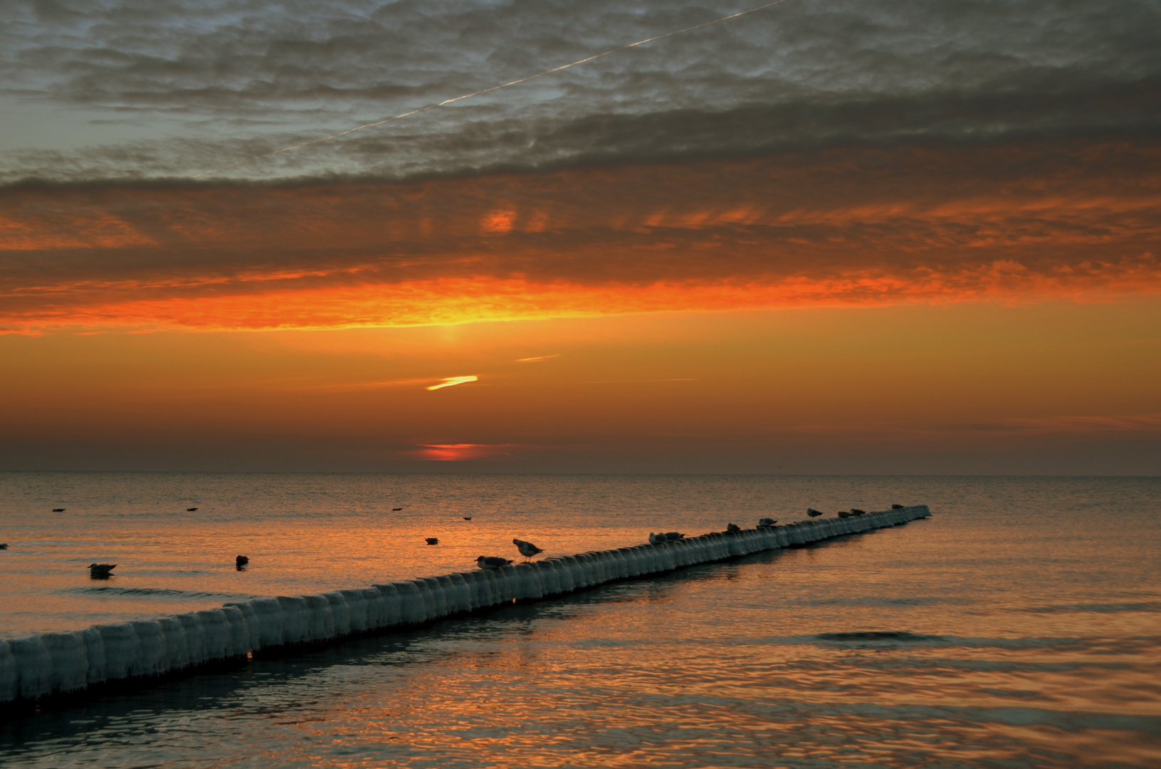 Sonnenuntergang Hiddensee