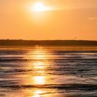 Sonnenuntergang hinter dem Müggelsee