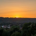 Sonnenuntergang  hinter dem nordöstlichsten Zipfel...