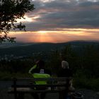 Sonnenuntergang hinter dem Taunus