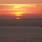 Sonnenuntergang hinter Kap St. Matthieu