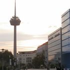 Sonnenuntergang hinter Telekomturm