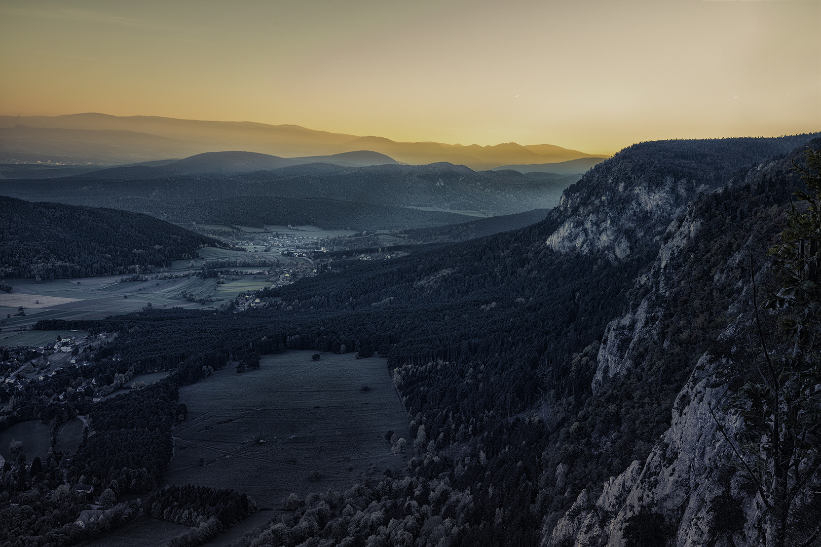 Sonnenuntergang Hohe Wand II