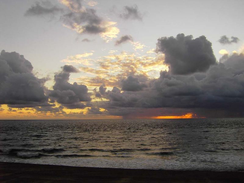 Sonnenuntergang holl. Nordseeküste