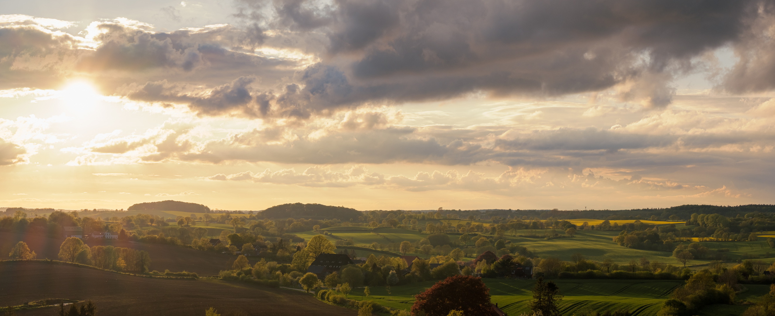 Sonnenuntergang Holsteinische Schweiz