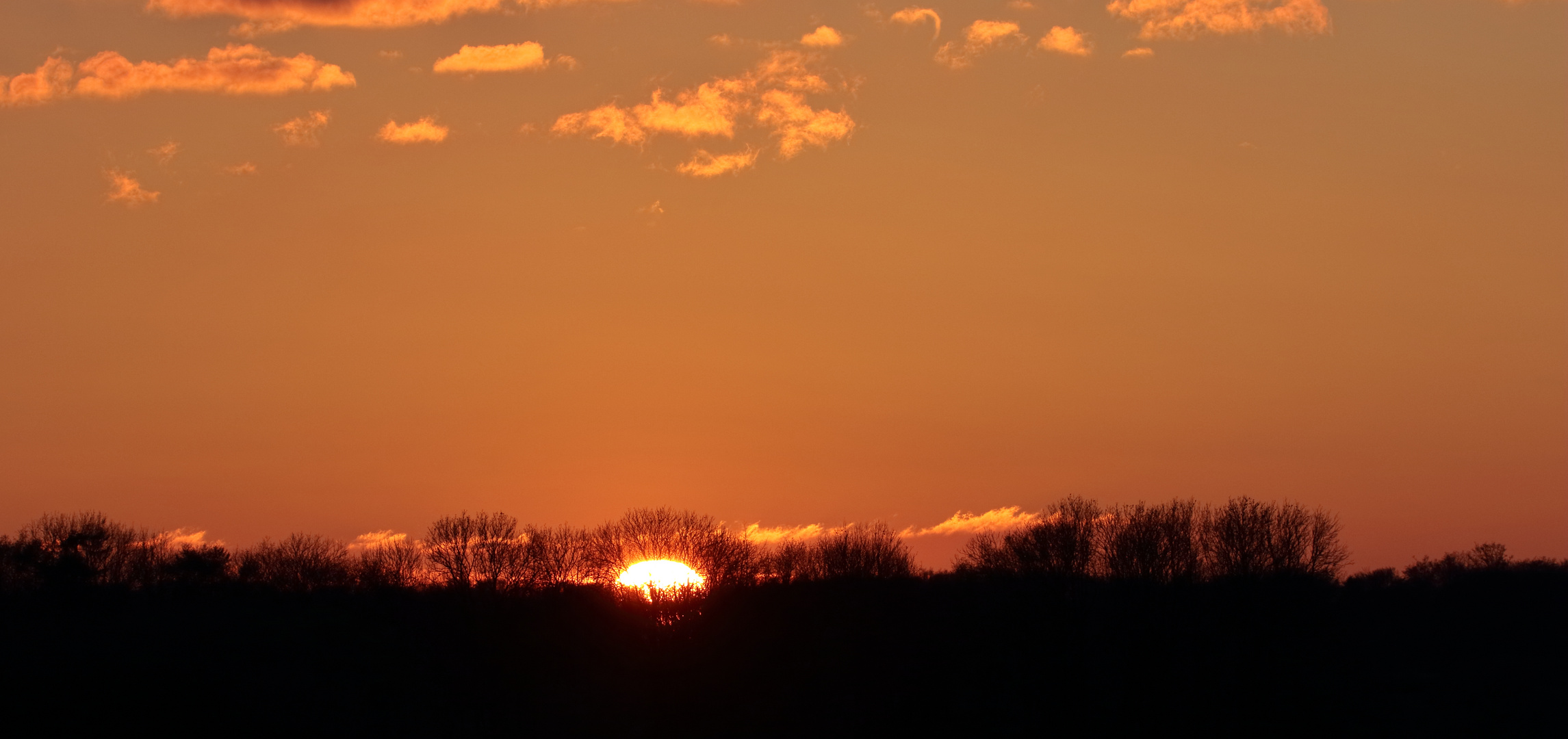 Sonnenuntergang "Holsteinische Schweiz"