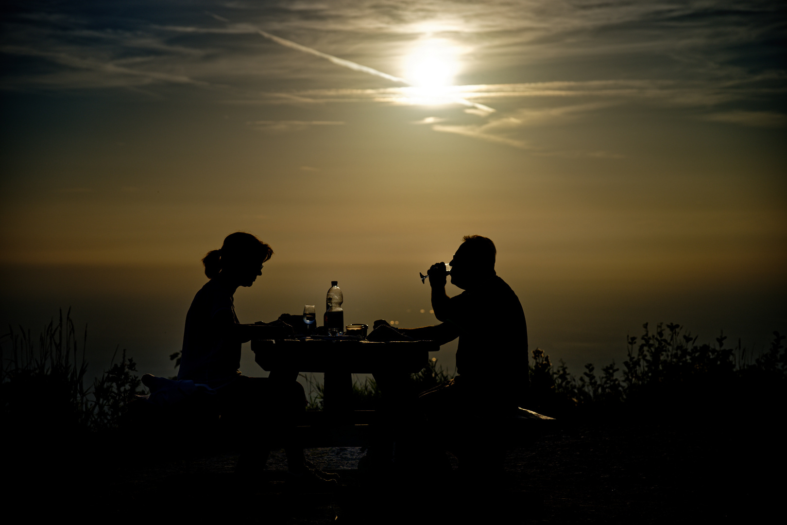 Sonnenuntergang  Hornisgrinde