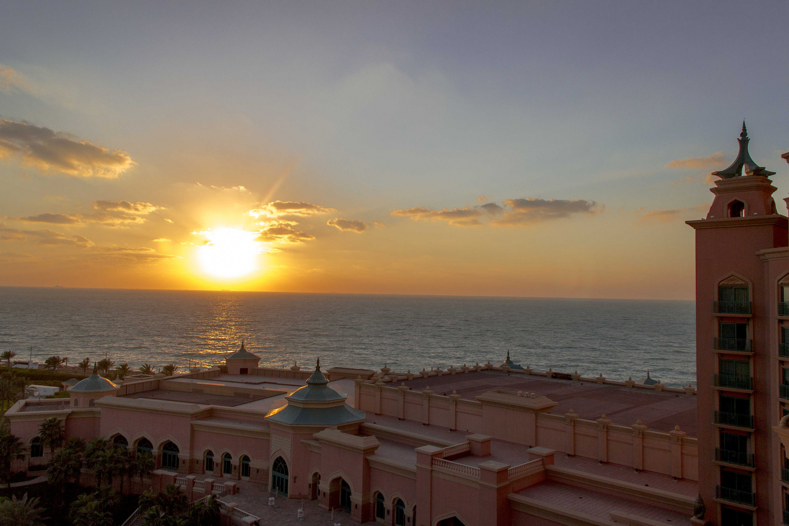 Sonnenuntergang Hotel Atlantis The Palm