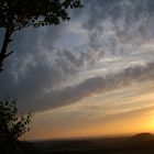 Sonnenuntergang i d Sächsischen Schweiz