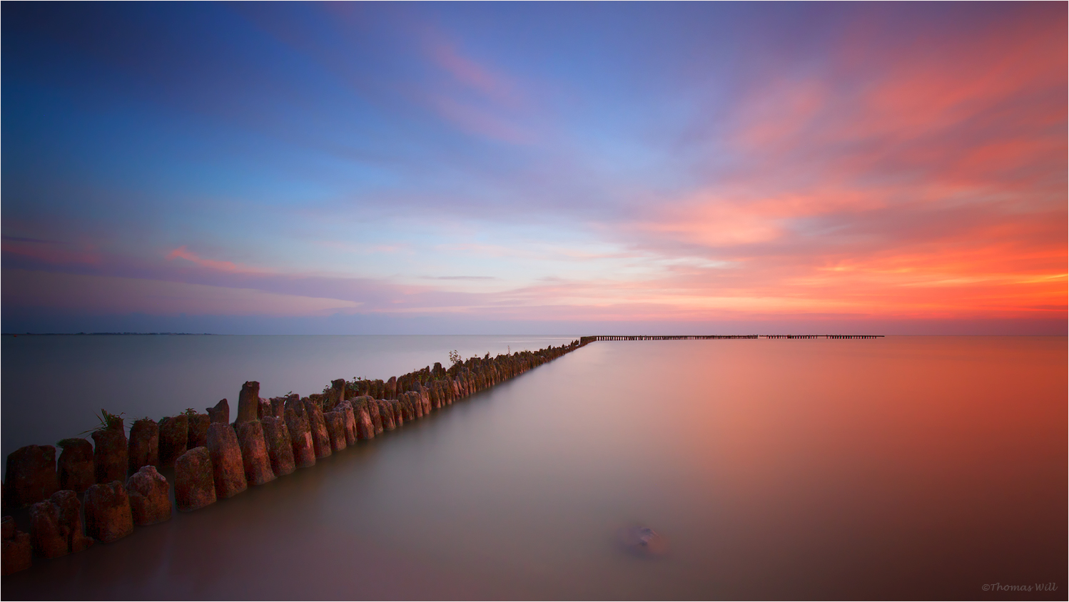 [  Sonnenuntergang Ijsselmeer  ]