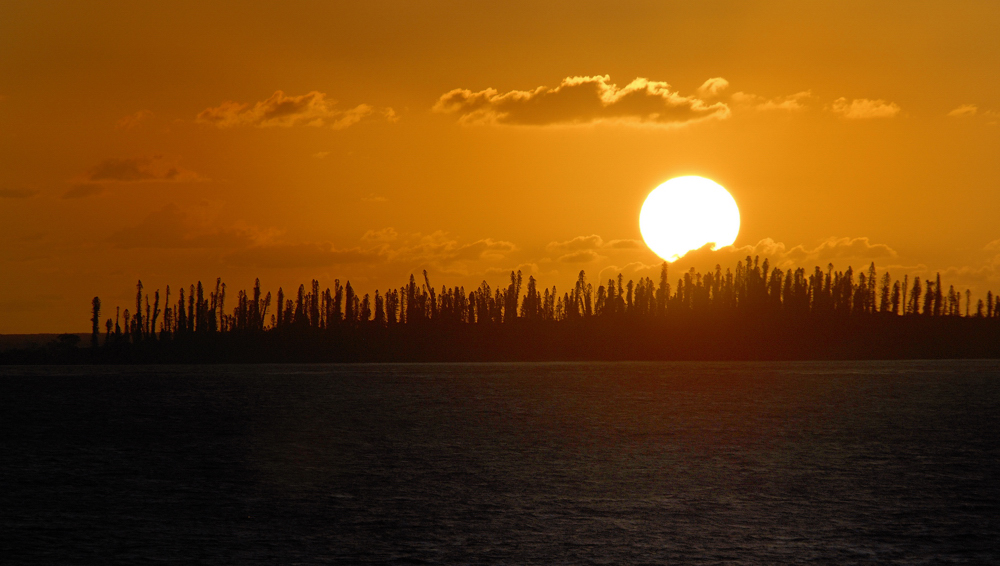 Sonnenuntergang; Ile des Pins,Neukaledonien