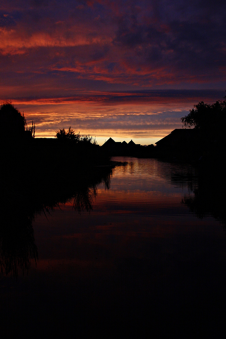 Sonnenuntergang Ilowerfehn