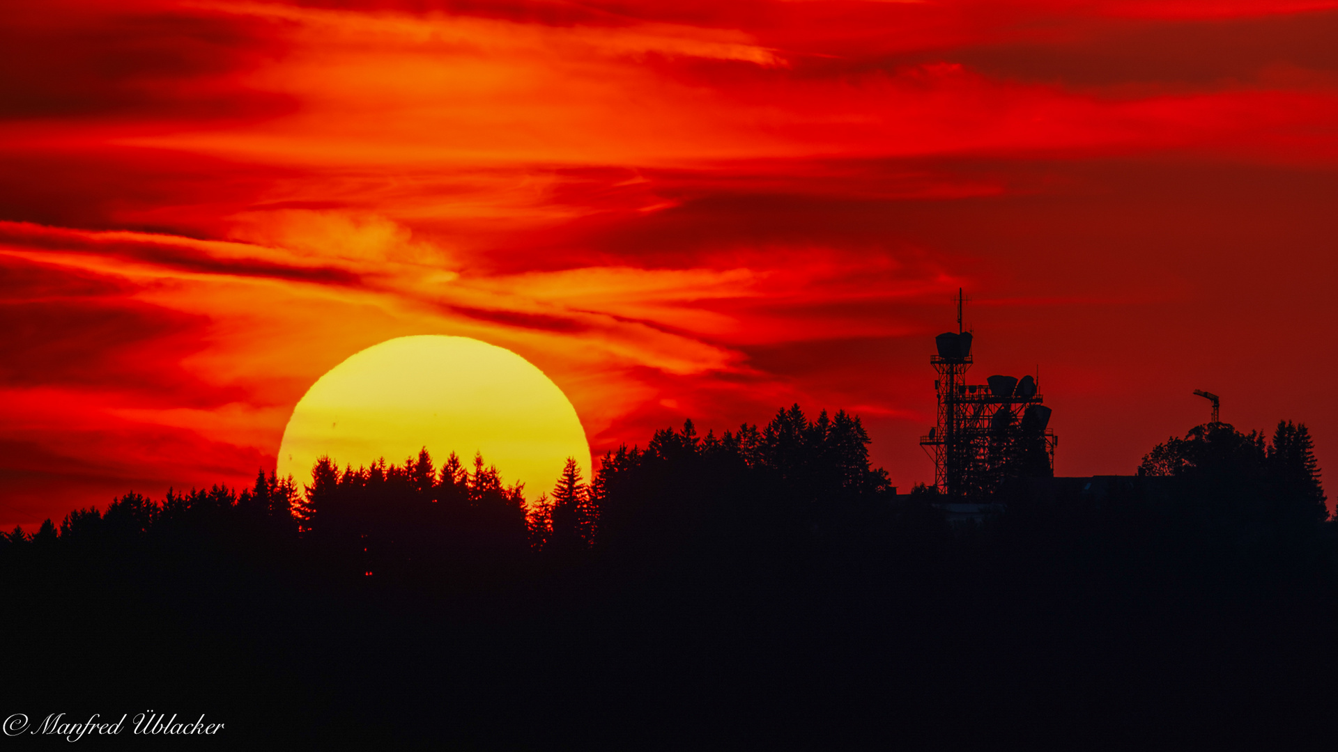 Sonnenuntergang im ...