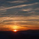 Sonnenuntergang im aargau