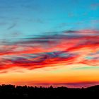 Sonnenuntergang im Allgäu