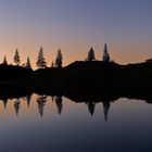 Sonnenuntergang im Allgäu