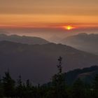 Sonnenuntergang im Allgäu