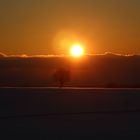 Sonnenuntergang im Allgäu