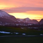 Sonnenuntergang im Allgäu - Hopfen am See 1