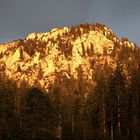 Sonnenuntergang im Ammergebirge