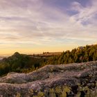 Sonnenuntergang im Arberland