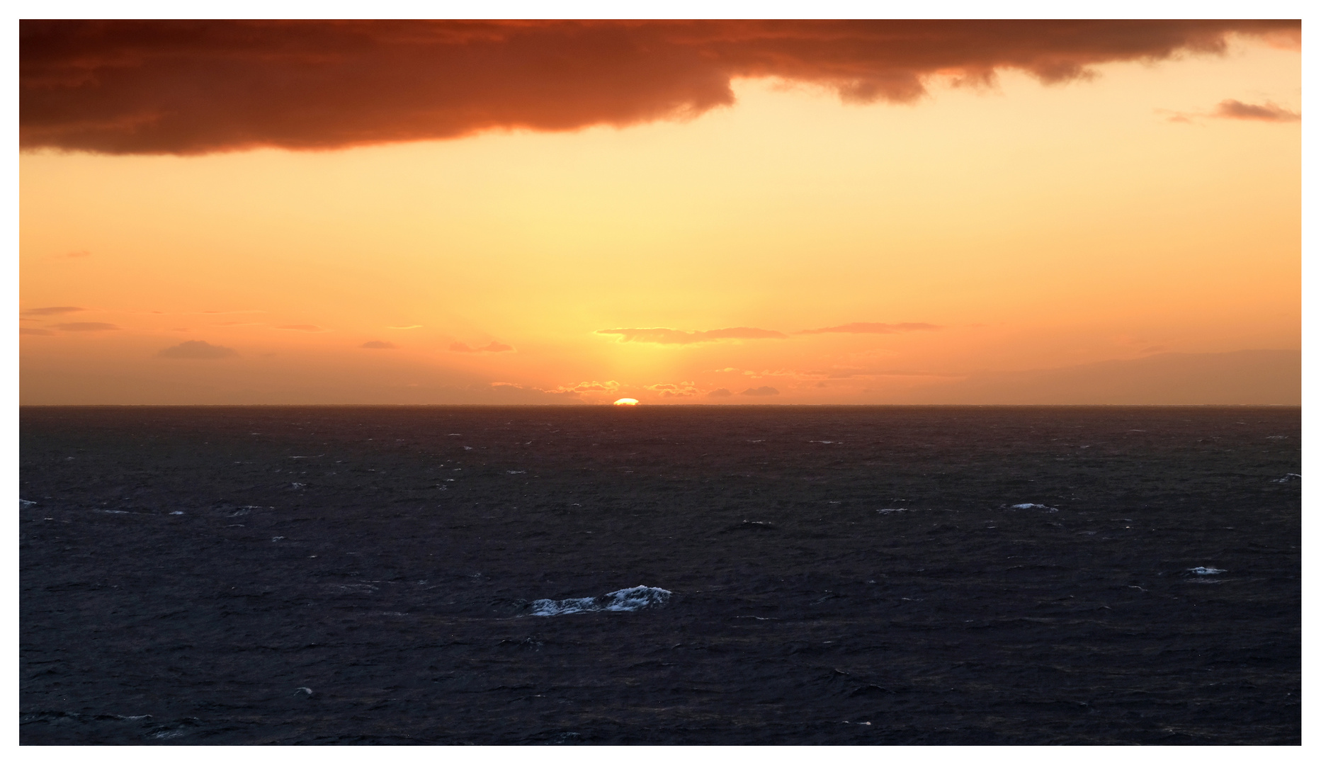 Sonnenuntergang im Atlantik