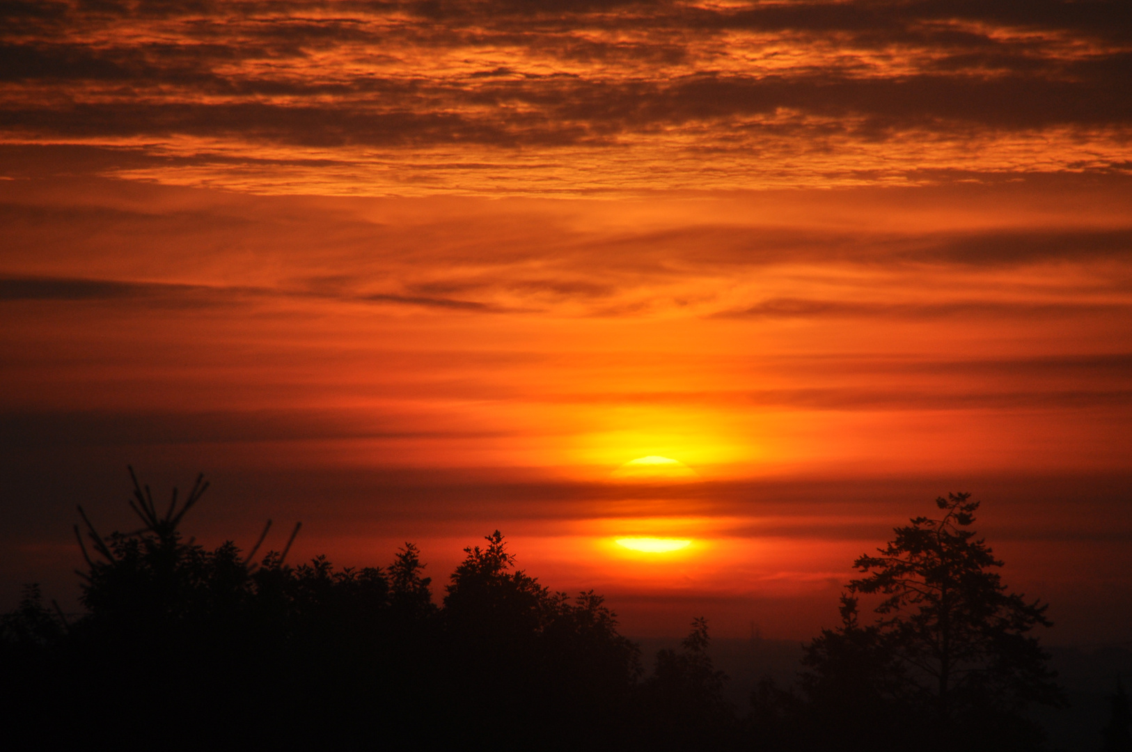 Sonnenuntergang im August