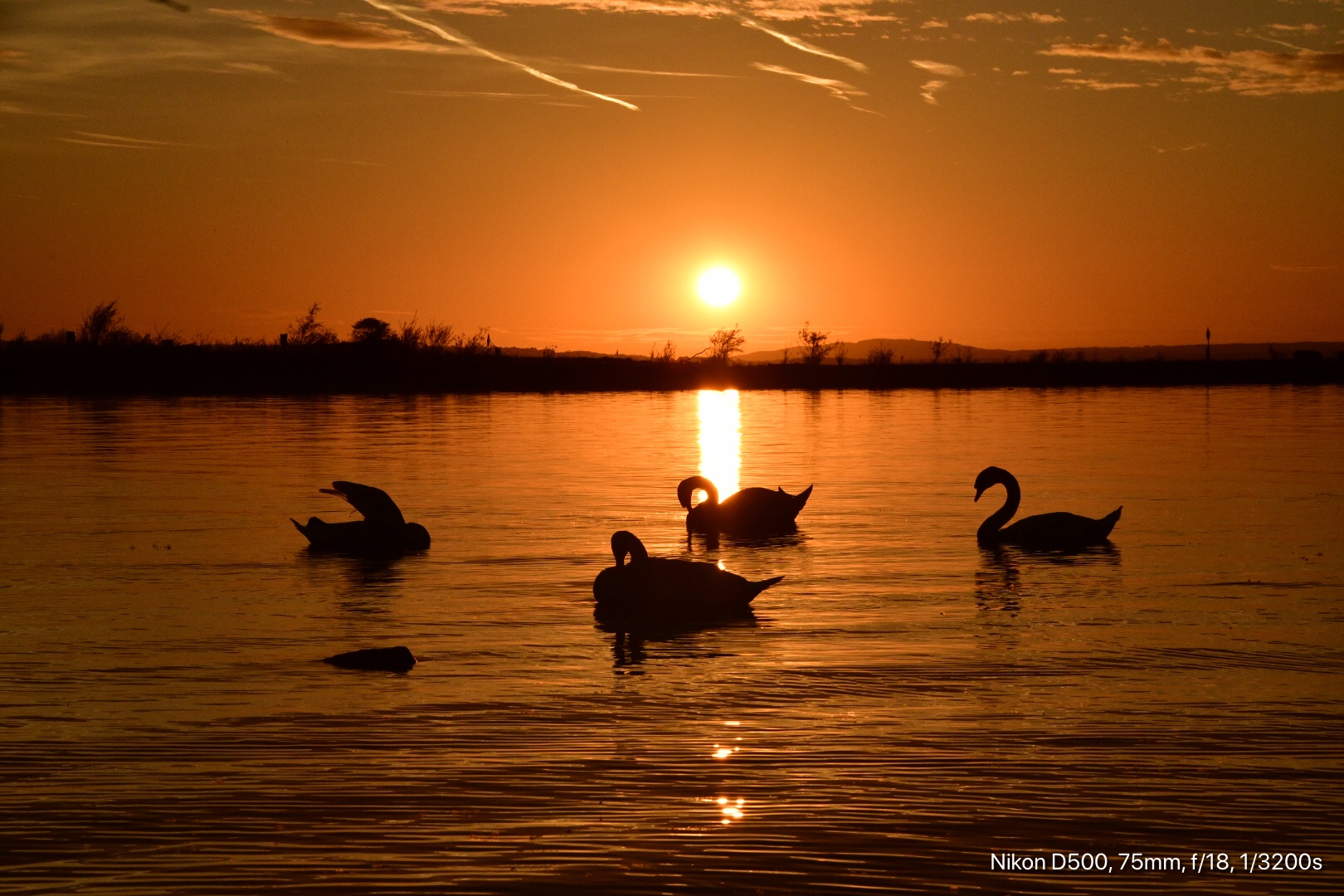 Sonnenuntergang im August 2020