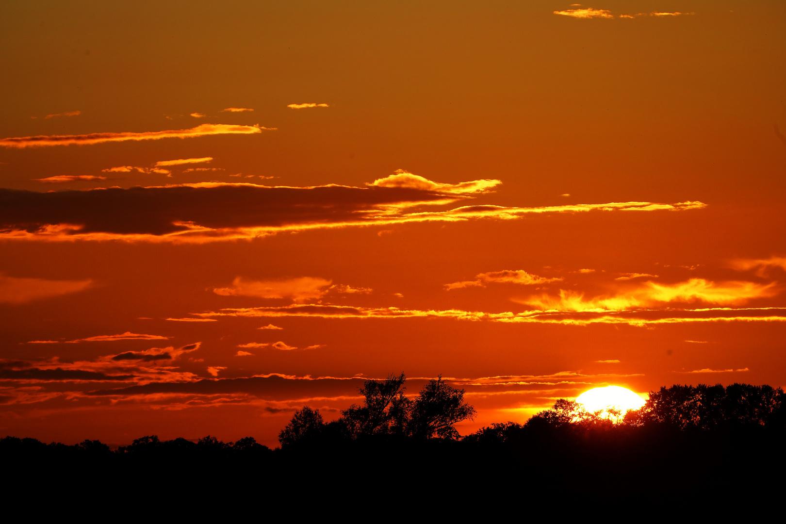 Sonnenuntergang im August