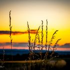 Sonnenuntergang im Bayreuther Land, Frühjahr 2020