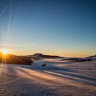 Sonnenuntergang im Berner Oberland