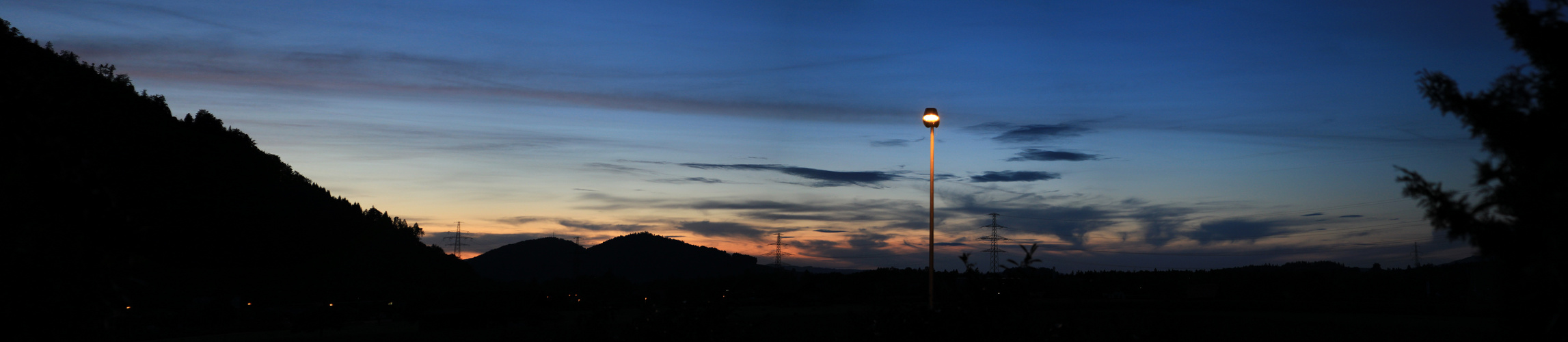 Sonnenuntergang im Berner Oberland