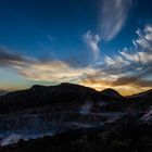 Sonnenuntergang im Besparmak-Gebirge