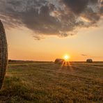 Sonnenuntergang im Bliesgau