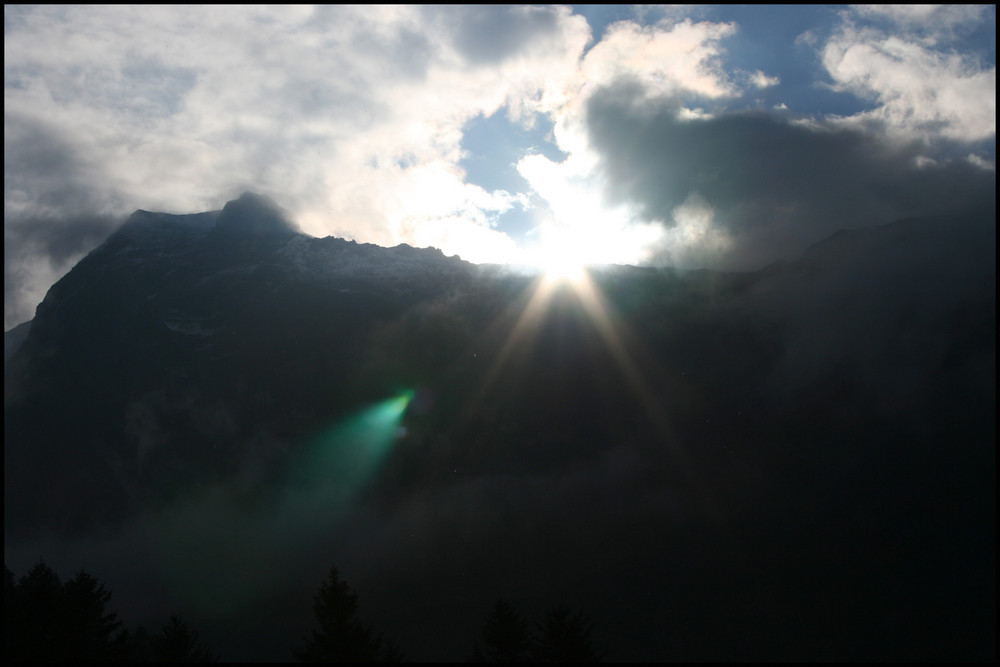 Sonnenuntergang im Brandnertal