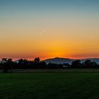 Sonnenuntergang im Breisgau