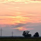 Sonnenuntergang im Bremer Blockland (vom 16.08.2020)