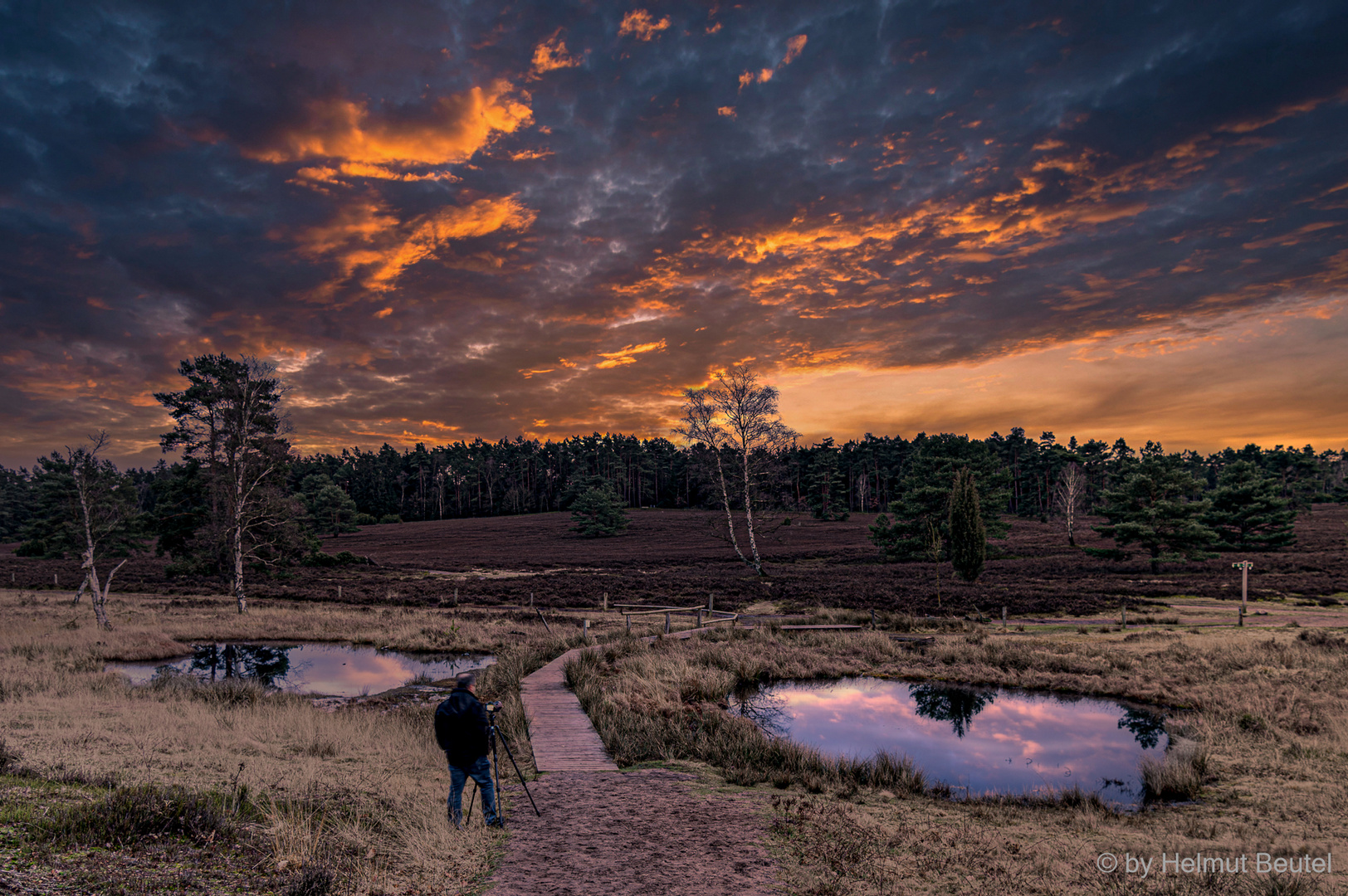 Sonnenuntergang im Büsenbachtal