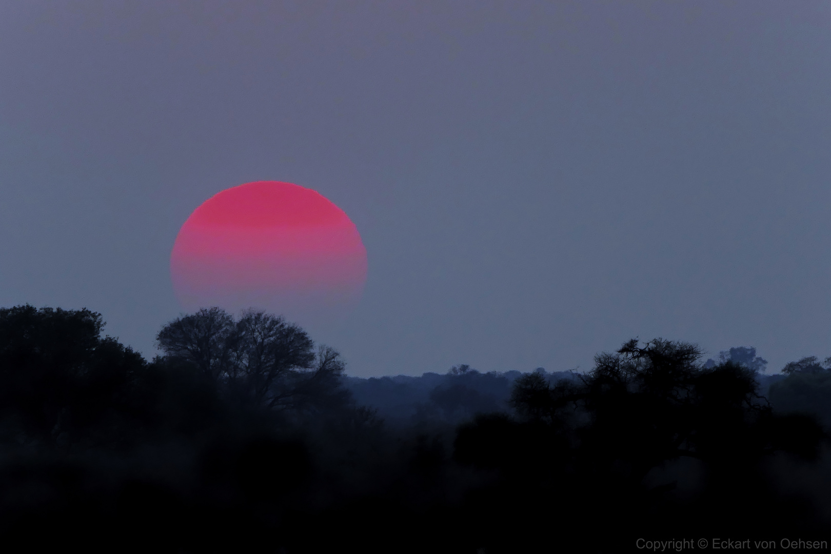 Sonnenuntergang im Caprivi